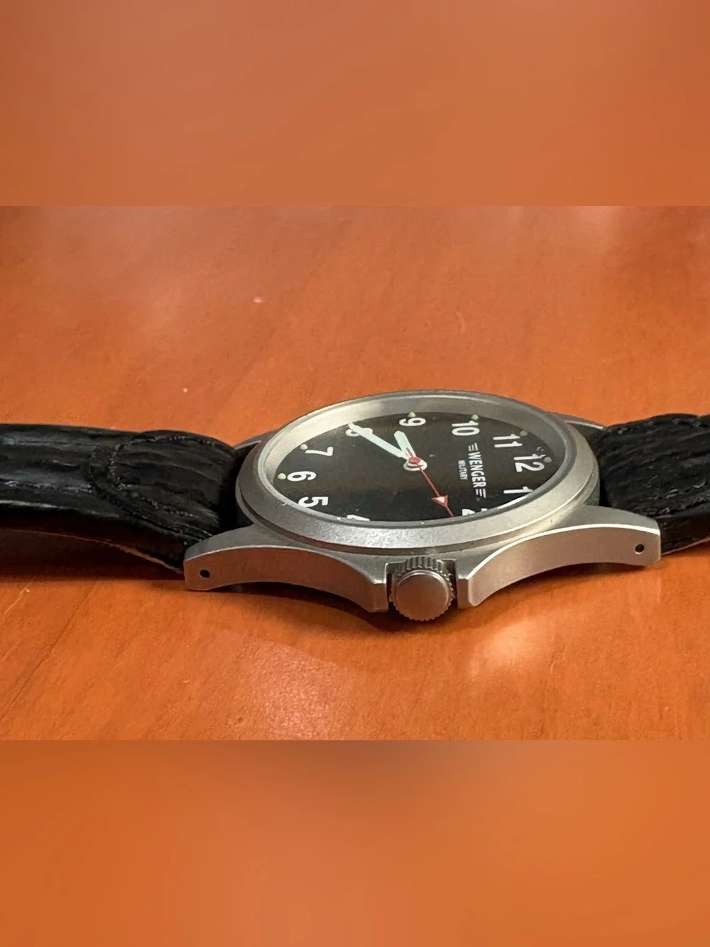 Vintage Wenger Team Realtree Racing Edition • Swiss Quartz Military Watch Wenger